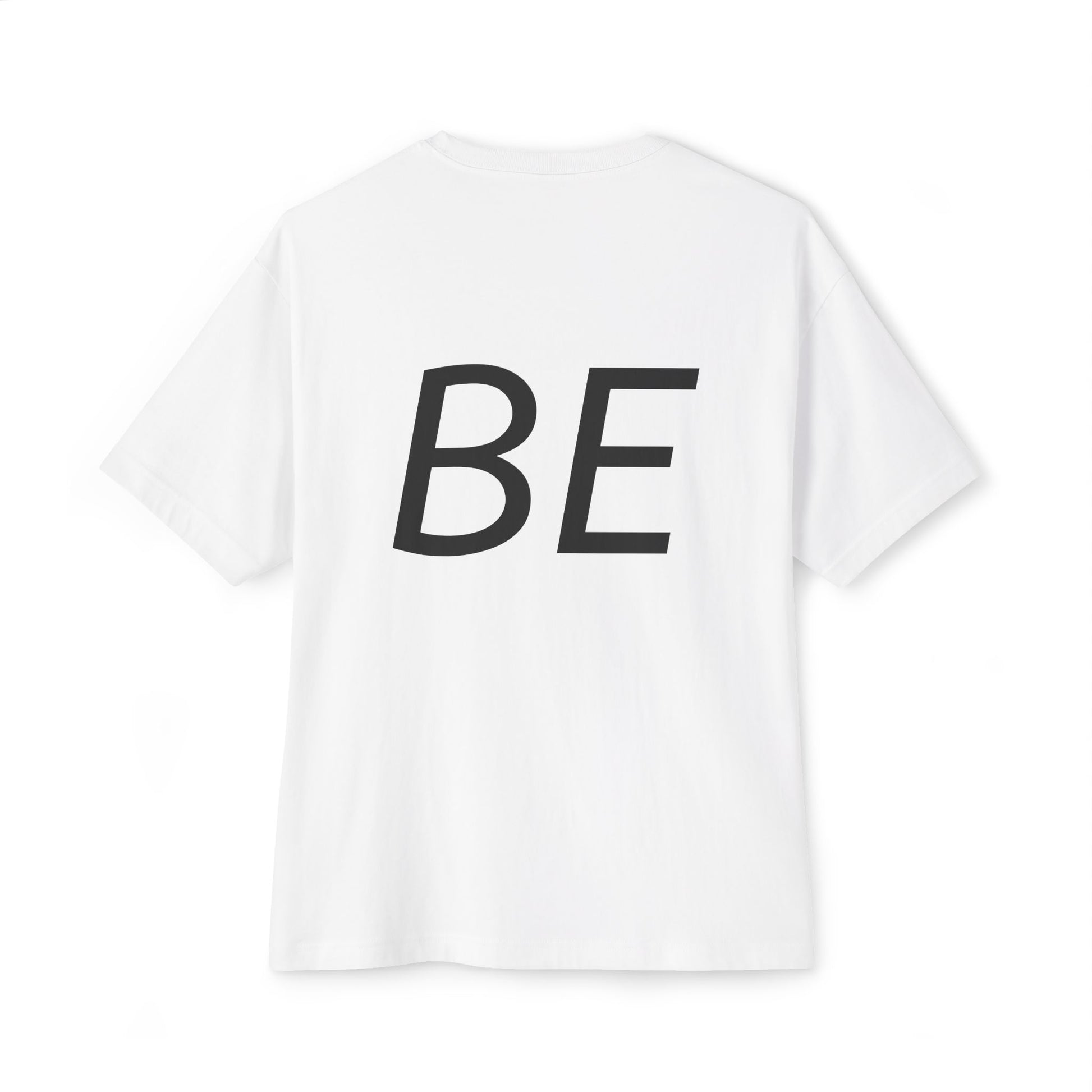 Oversized Boxy Tee - Big Energy Graphic Print Shirt